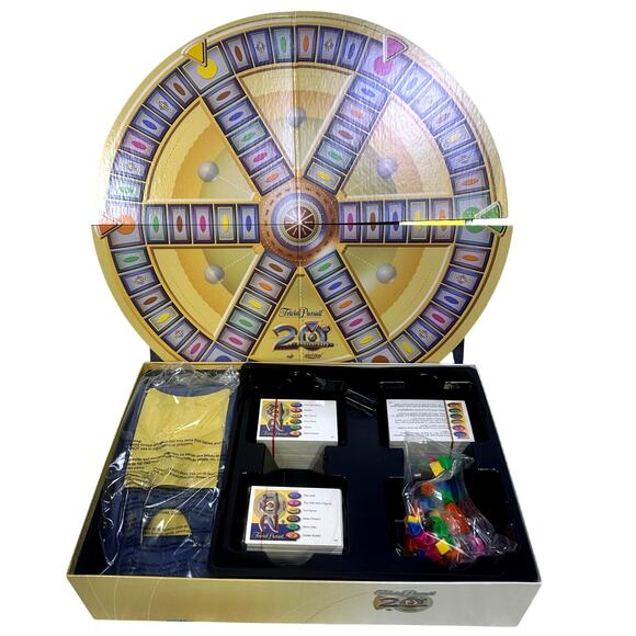 Trivial Pursuit 20th Anniversary Edition Board Game Trivia Vintage 2002 New - Picture 6 of 8